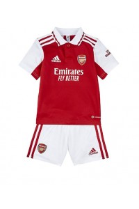 Fotbalové Dres Arsenal Dětské Domácí Oblečení 2022-23 Krátký Rukáv (+ trenýrky)